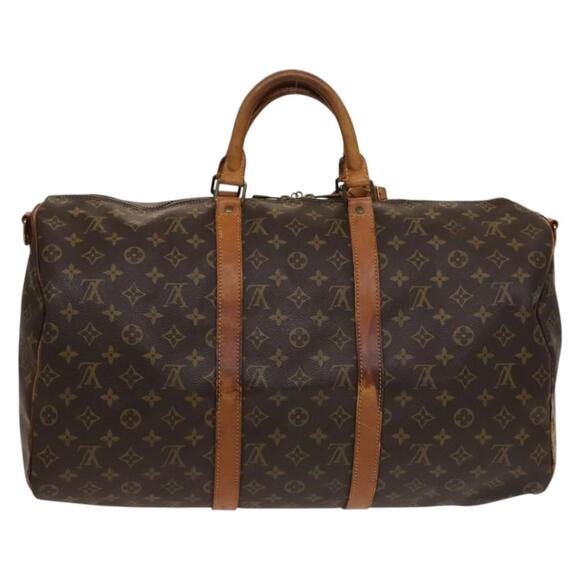 LOUIS VUITTON Monogram Keepall Bandouliere 50 Boston Bag M41416 - Picture 2 of 16